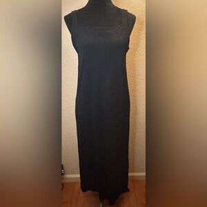 MaxMara Sophisticated Black Maxi Dress